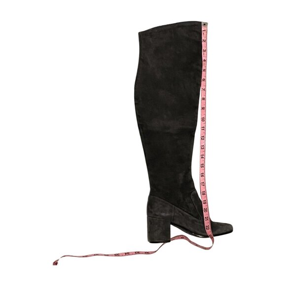 Vince grey suede, Knee high boots, Dark gray, Size 6M - Picture 7 of 10